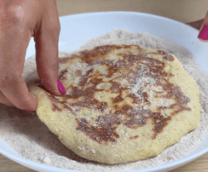 Cinnamon Sugar Flatbread