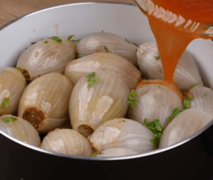 Irresistible Stuffed Onion
