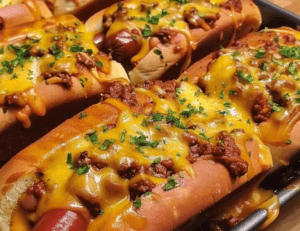 Chili Cheese Dog Bake Dinner