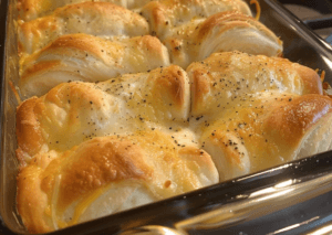 Cheesy Chicken Crescent Rolls