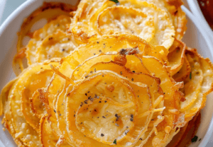 Cheesy Onion Crisps