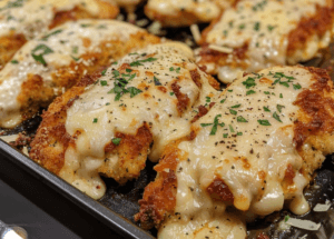 Mayonnaise and Parmesan Chicken