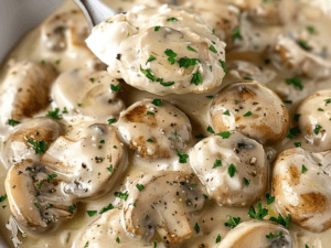 Garlic Parmesan Mushrooms