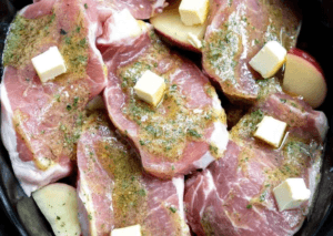 Crockpot Ranch Pork Chops and Potatoes