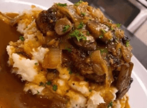 Salisbury Steak with Paleo Mushroom Gravy