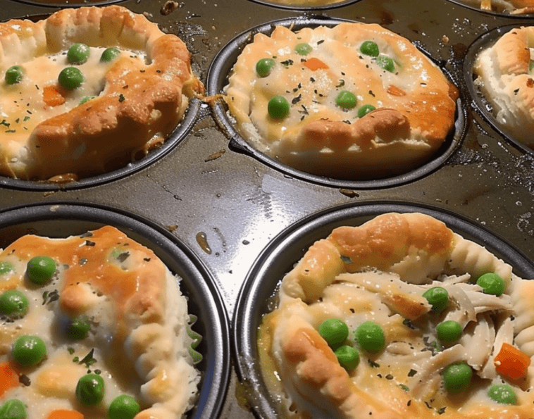 Mini Chicken Pot Pies – Easy Recipes