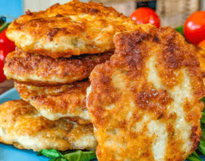 Crispy Chicken Fritters