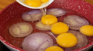 Delicious Onion and Egg Breakfast