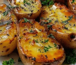 Perfectly Roasted Garlic Parmesan Potatoes