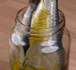 Homemade Marinated Sardines