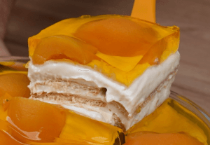 Peach and Cream Layered Dessert