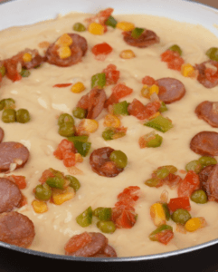 Creamy Sausage and Vegetable Casserole