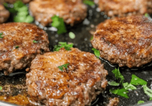 Low Carb Beef Fritters