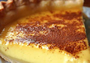Old Fashioned Custard Pie