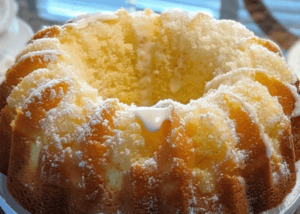 Pineapple Cream Cheese Pound Cake