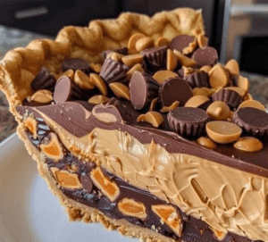 Giant Reese’s Peanut Butter Pie