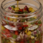 Creamy Raspberry Gelatin Dessert