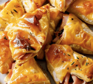 Puffy Ham and Cheese Bundles