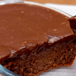 Homemade Chocolate and Milk Ice Cream with Peanuts