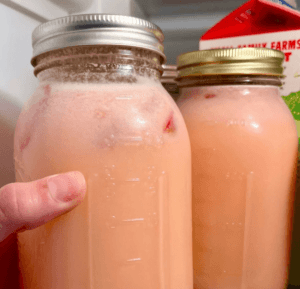 Strawberries & Cream Lemonade