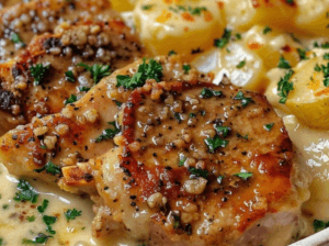 Garlic Parmesan Pork Chops