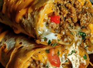 Nacho Cheese Beef Wrap