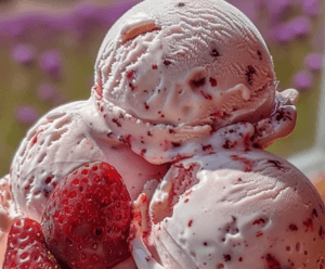 Strawberry Sensation Ice Cream