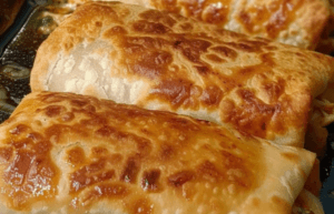 Baked Chicken Chimichangas
