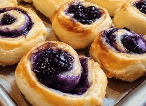 Blueberry Cheesecake Rolls