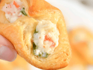 Creamy Crab Snacks