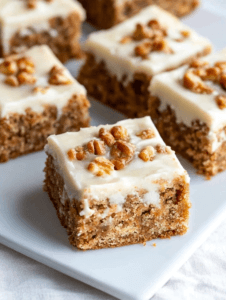 Carrot Cake Bars
