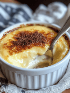 Making Amish Baked Custard from Scratch