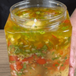 Homemade Swirled Chocolate and Vanilla Ice Cream