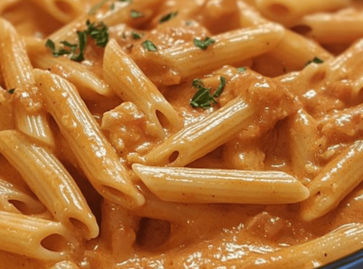 Slow Cooker Vodka Sauce Pasta - Easy Recipes Life