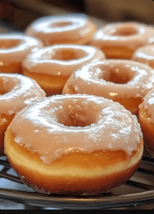 Homemade Krispy Kreme Doughnuts