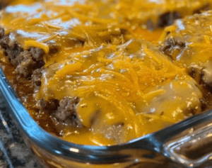 Amish Hamburger Steak Bake