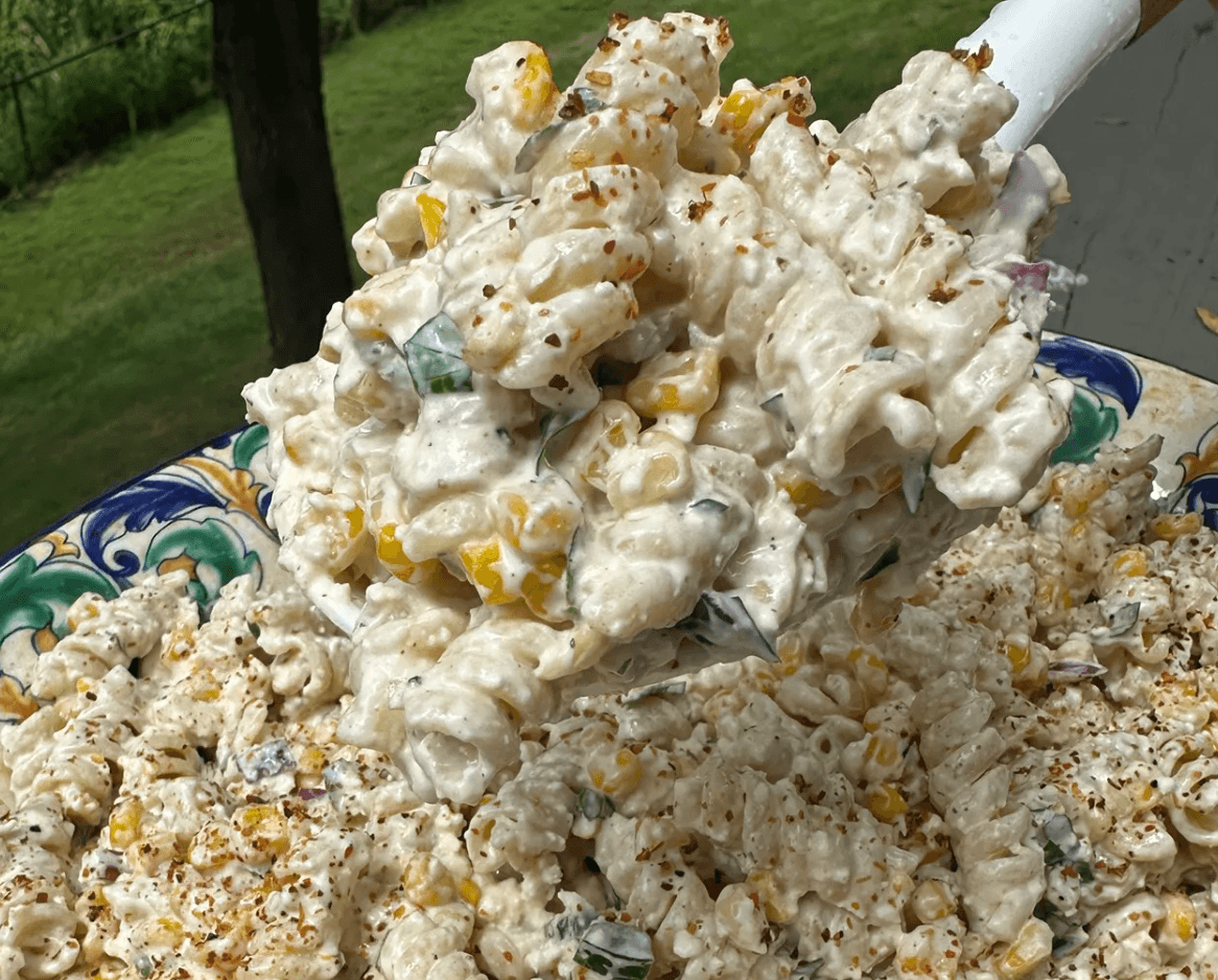 This Street Corn Pasta Salad is a delightful fusion of creamy, tangy, and spicy flavors, combining the classic elements of Mexican street corn with the comforting texture of pasta. Perfect for barbecues, picnics, or a hearty side dish, this recipe is sure to impress your friends and family.