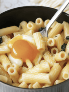 1-Minute Pasta Breakfast Recipe!