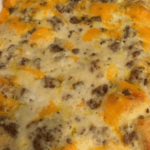 Slow Cooker Ground Sausage, Sauerkraut & Potato Casserole