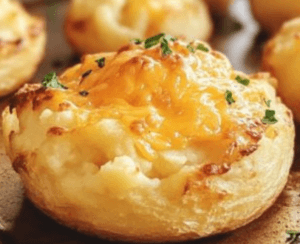 Leftover Mashed Potato Cheese Puffs