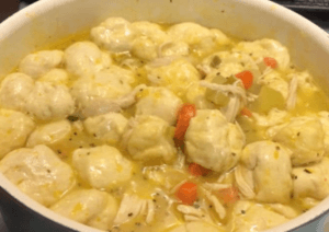 Homemade Chicken and Dumplings