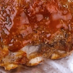 Stuffed and Rolled Pork Loin Slices