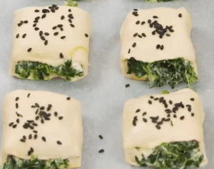 Spinach and Feta Puff Pastry Appetizers
