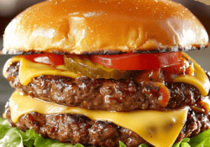 Steak and Shake Garlic Double Steakburger Recipe