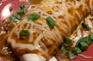 Verde Wet Burrito