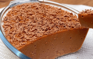 Homemade Chocolate and Orange Dessert