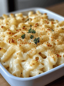 White Cheddar Mac and Cheese