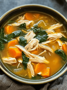 Anti-Inflammatory Chicken Soup
