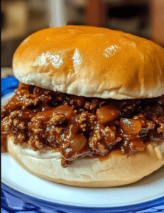 Homemade Sloppy Joes