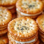 Ritz Cracker Party Sandwiches